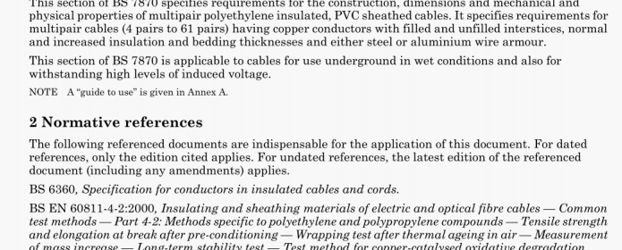 LV and MV polymeric insulated cab] les for use by distribution and generation utilities