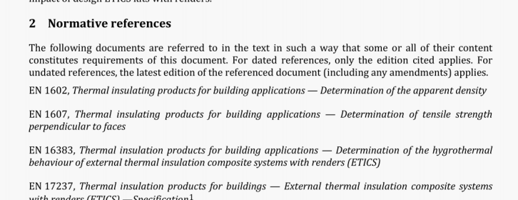 Thermal insulation products for building applications