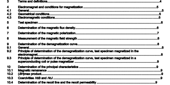 BS EN 10332:2003 - Magnetic materials — Permanent magnet (magnetically hard) materials — Methods of measurement of magnetic properties