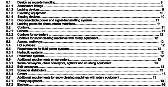 BS EN 13021:2003 - Winter service machines — Safety requirements