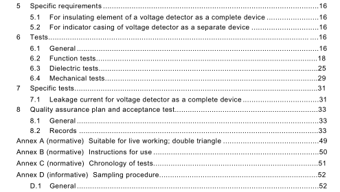 BS EN 61243-1:2005 - Live working — Voltage detectors — Part 1: Capacitive type to be used for voltages exceeding 1 kV a.c.