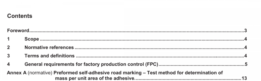 EN 13212:2011 - Road marking materials - Requirements for factory production control