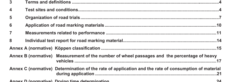 EN 1824:2011 - Road marking materials - Road trials